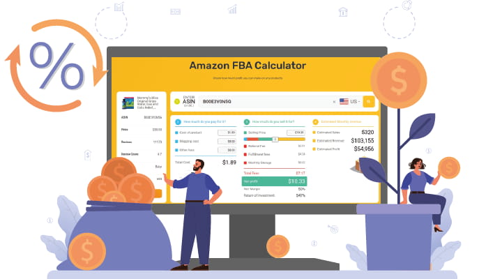 How can Amazon sellers use the profit calculator to their advantage?